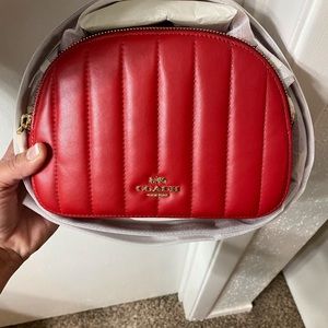Serena Satchel W/ Linear Quilting